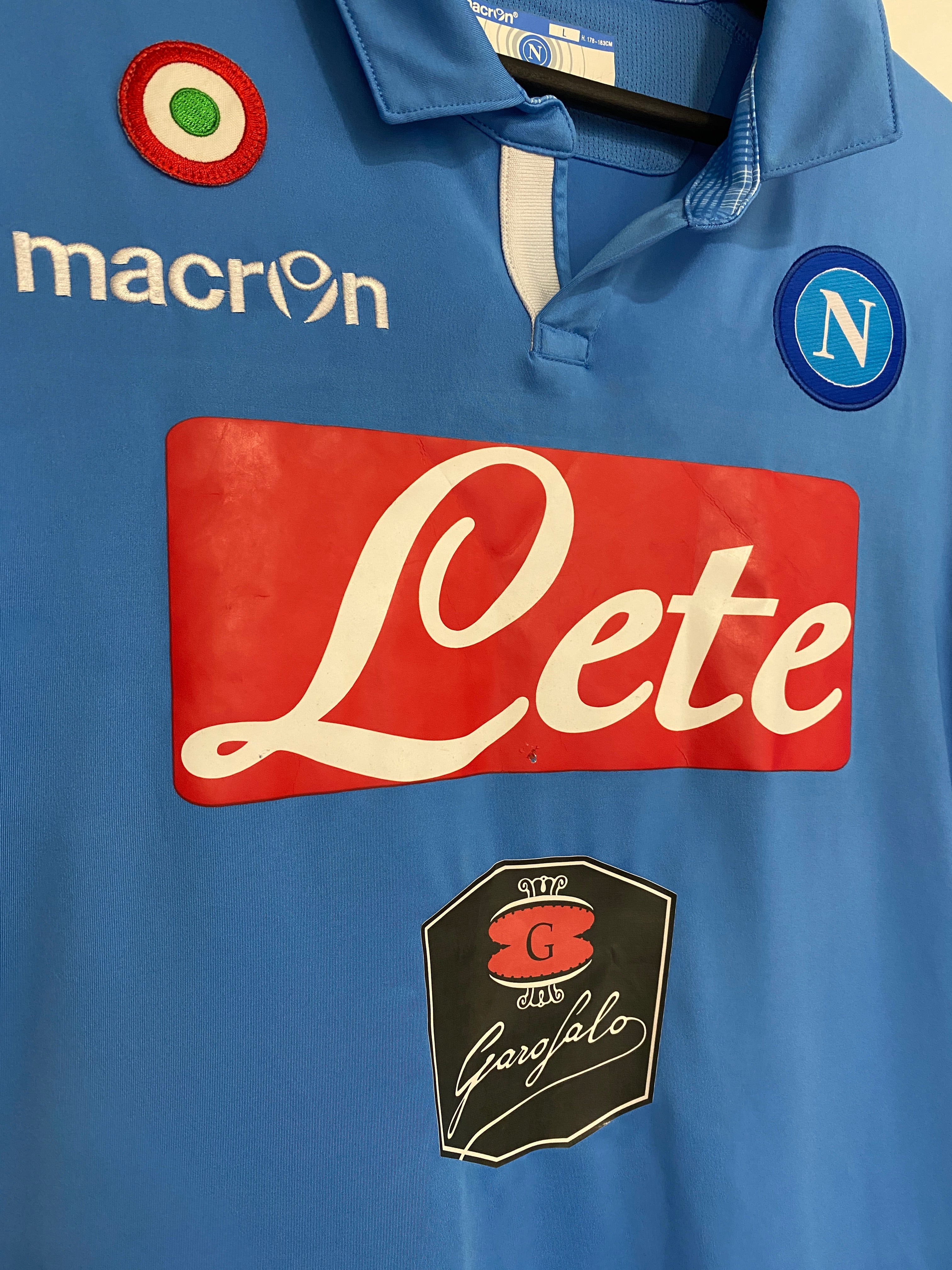 Macron Napoli 2014-15 Maglia Home (L)