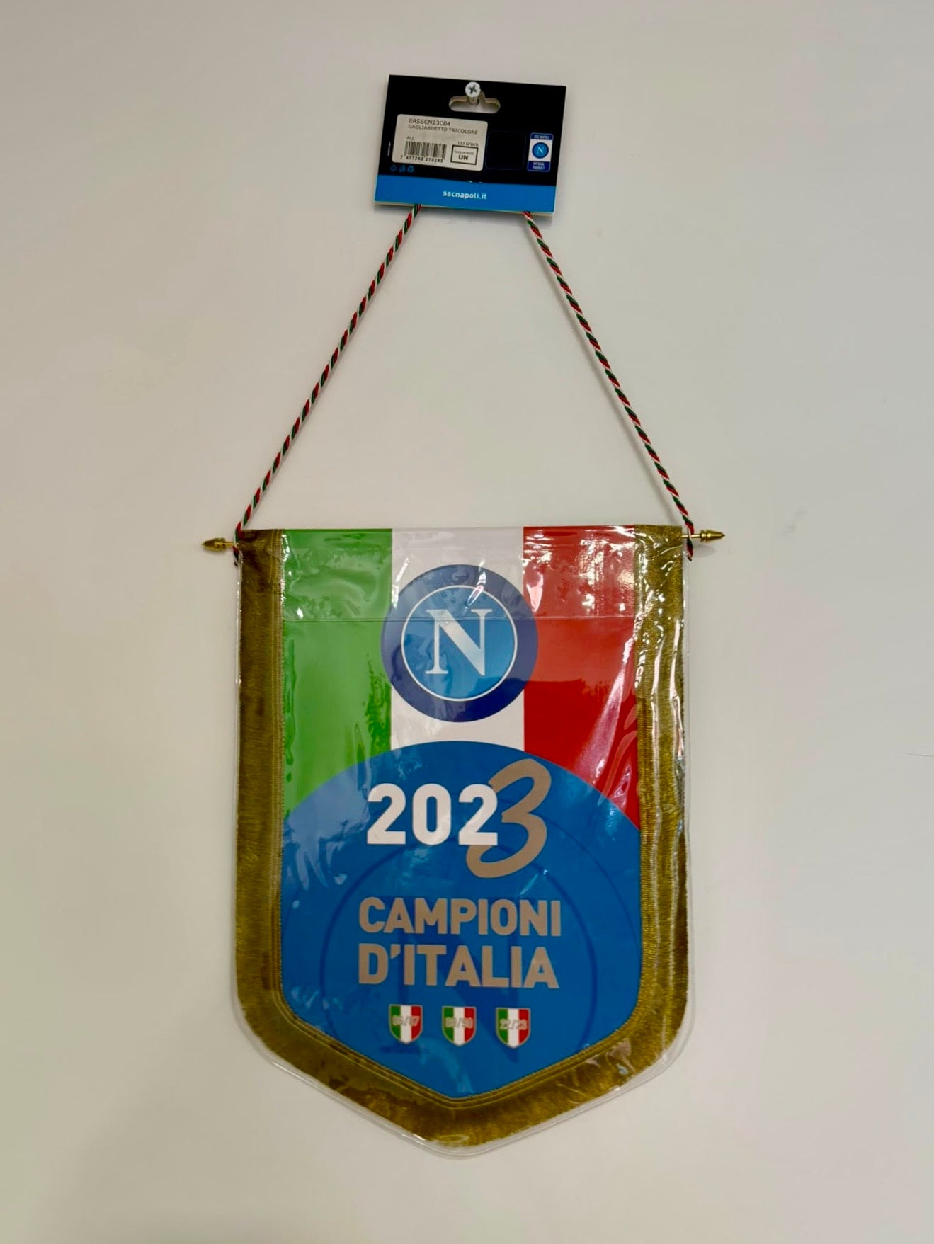 SSC Napoli Gagliardetto Scudetto 3