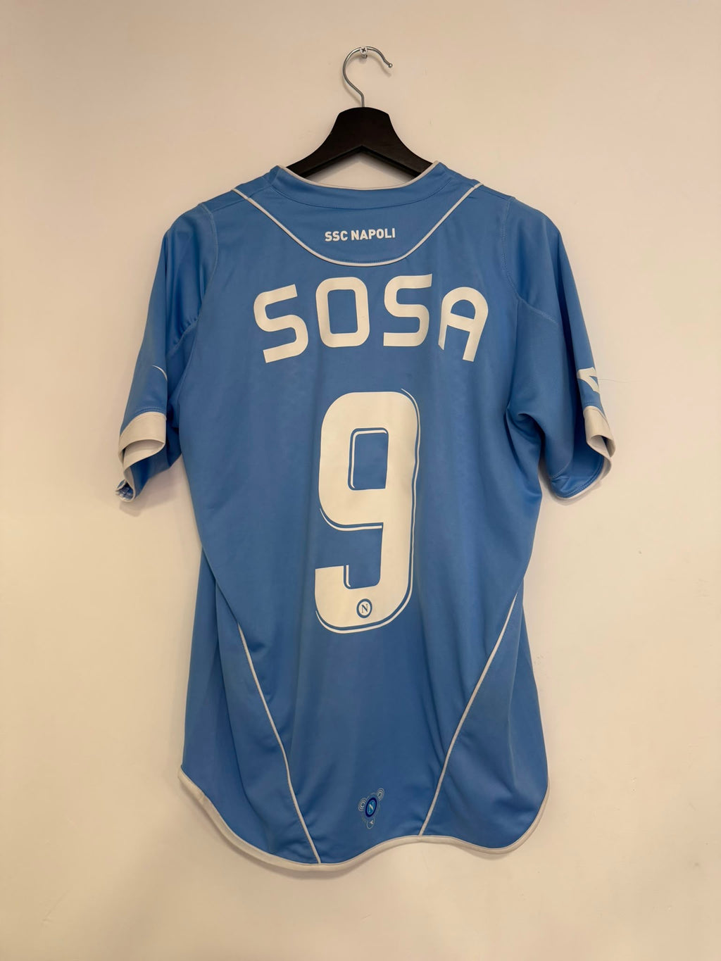 Diadora Napoli 2007-08 Maglia Home Sosa 9