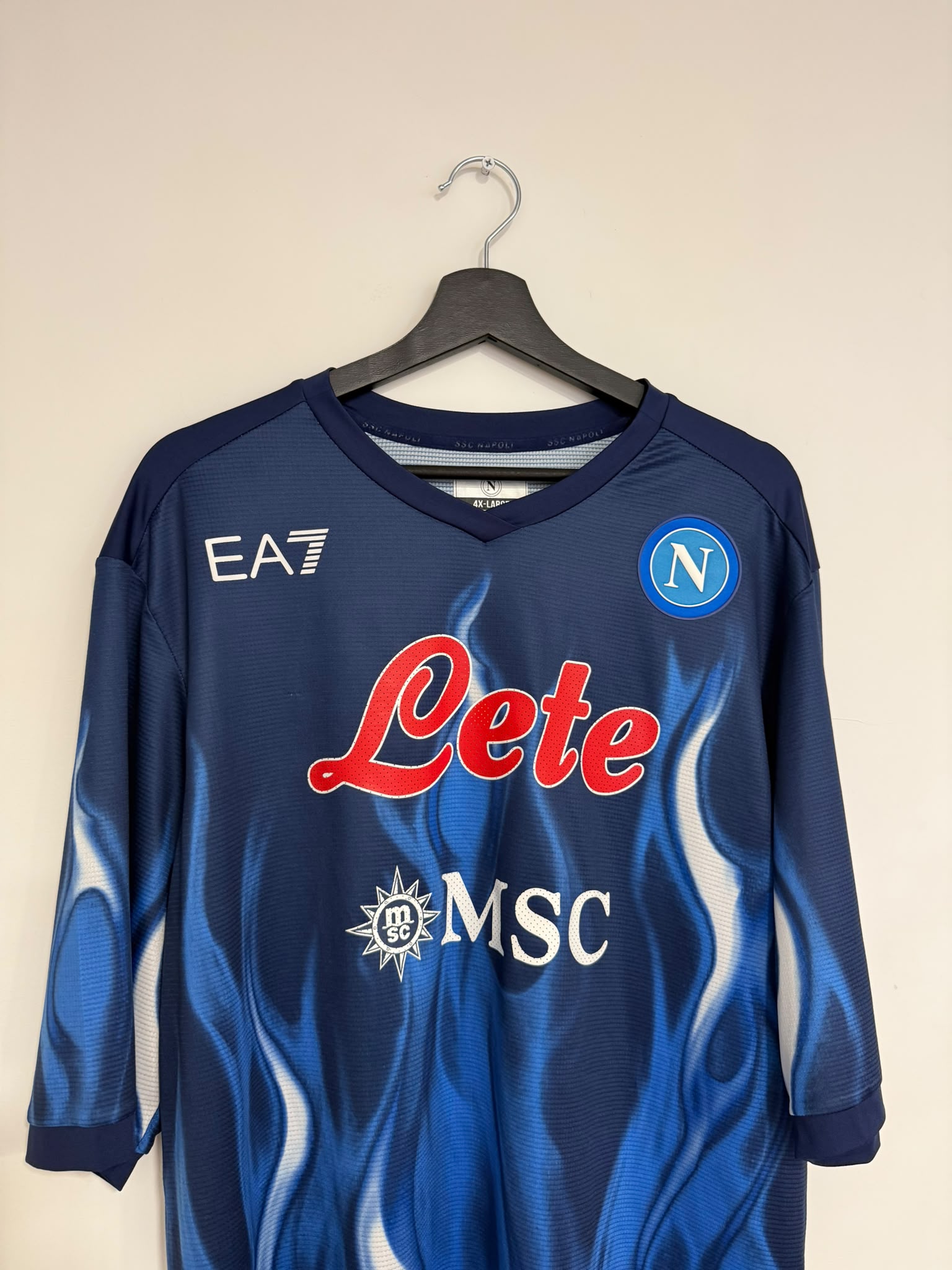 EA7 Napoli 2021-22 Maglia Third Flames Mertens 14 (4XL)