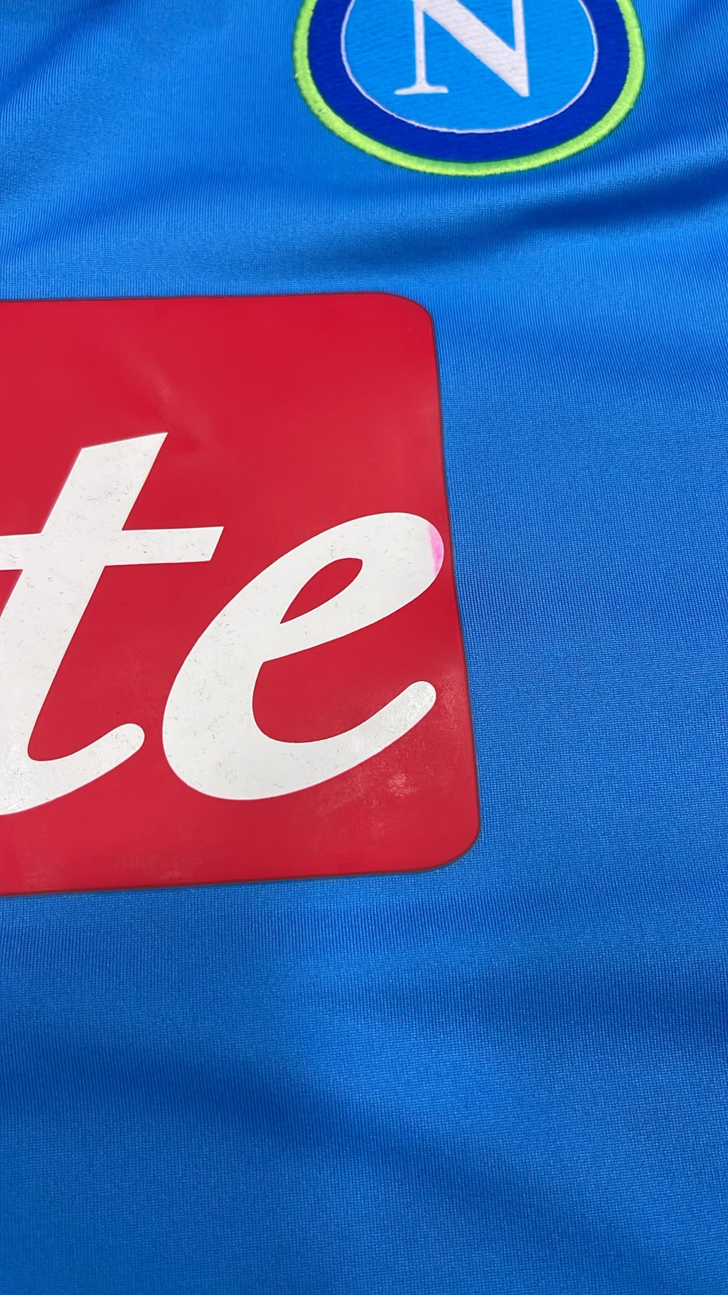 Macron Napoli 2014-15 Maglia Home Europa (XXL)
