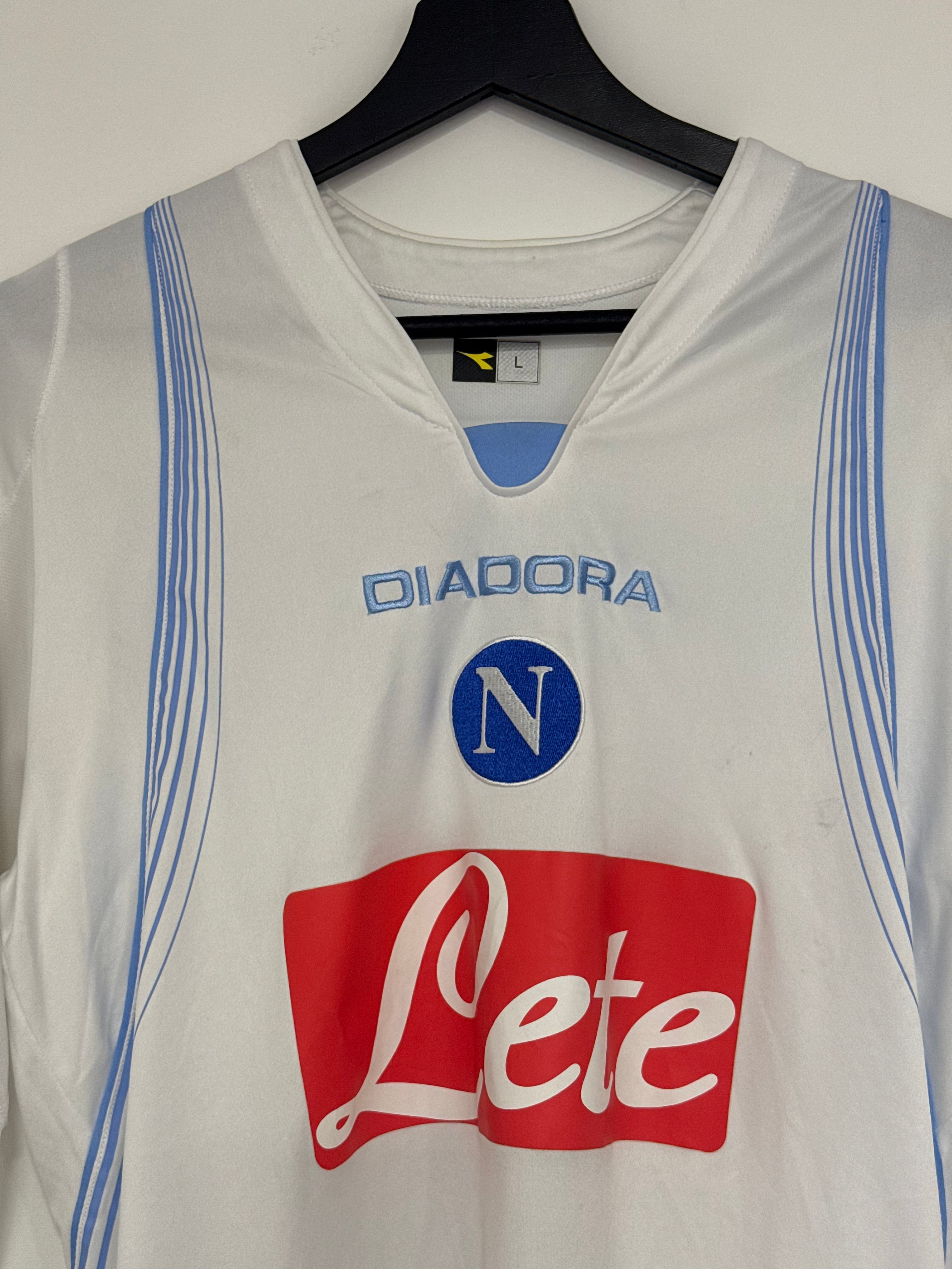 Diadora Napoli 2007-08 Maglia Third Lavezzi 7 (L)