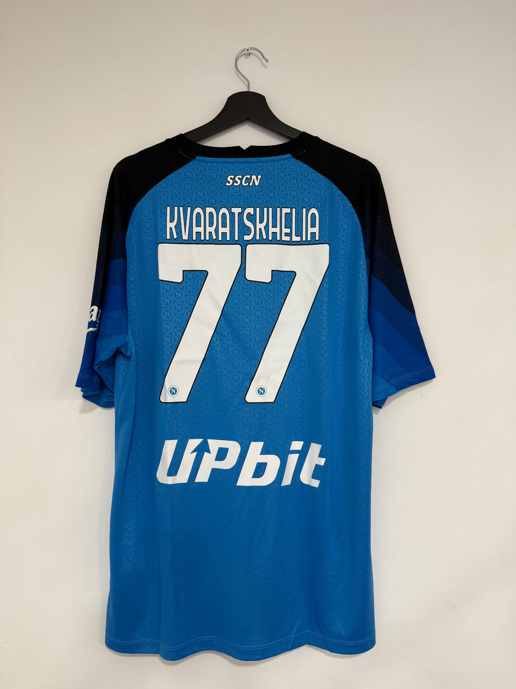 EA7 Napoli 2022-23 Maglia Home Kvaratskhelia
