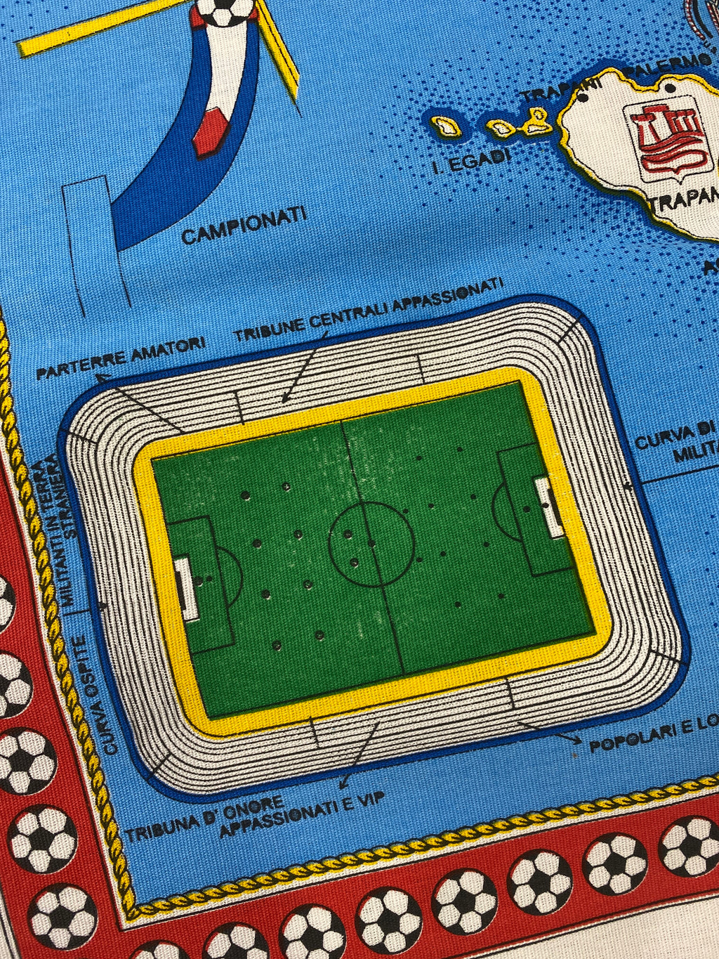 Strofinaccio "Italia del Calcio"