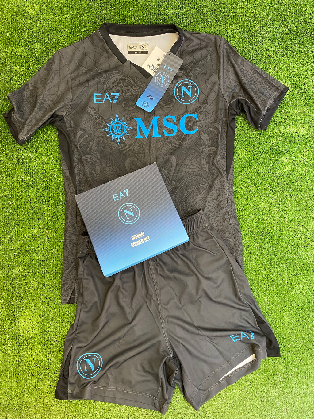EA7 Napoli 2024-25 Kit Third Junior