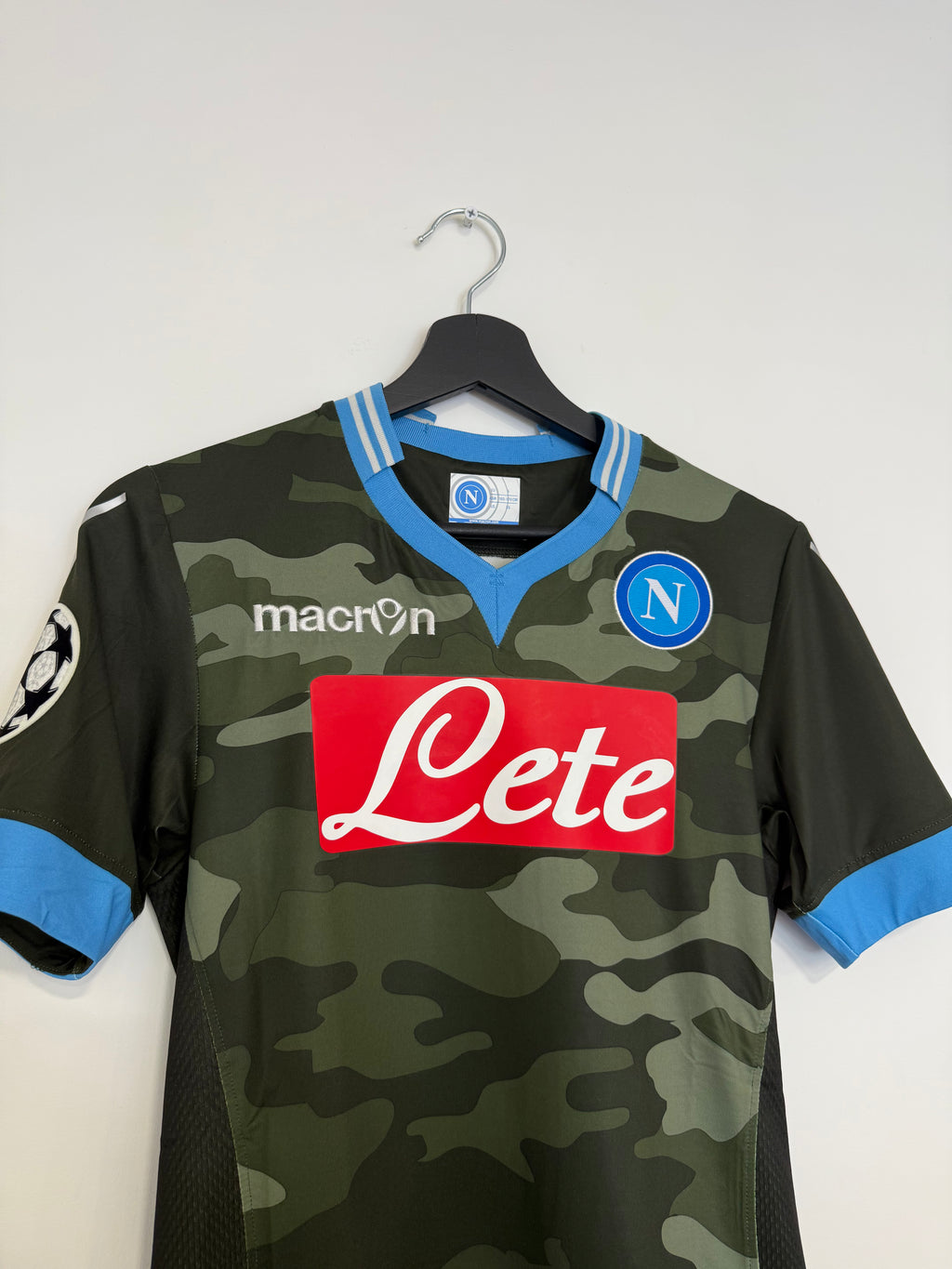 Macron Napoli 2013-14 Maglia Gara Away UCL (S)