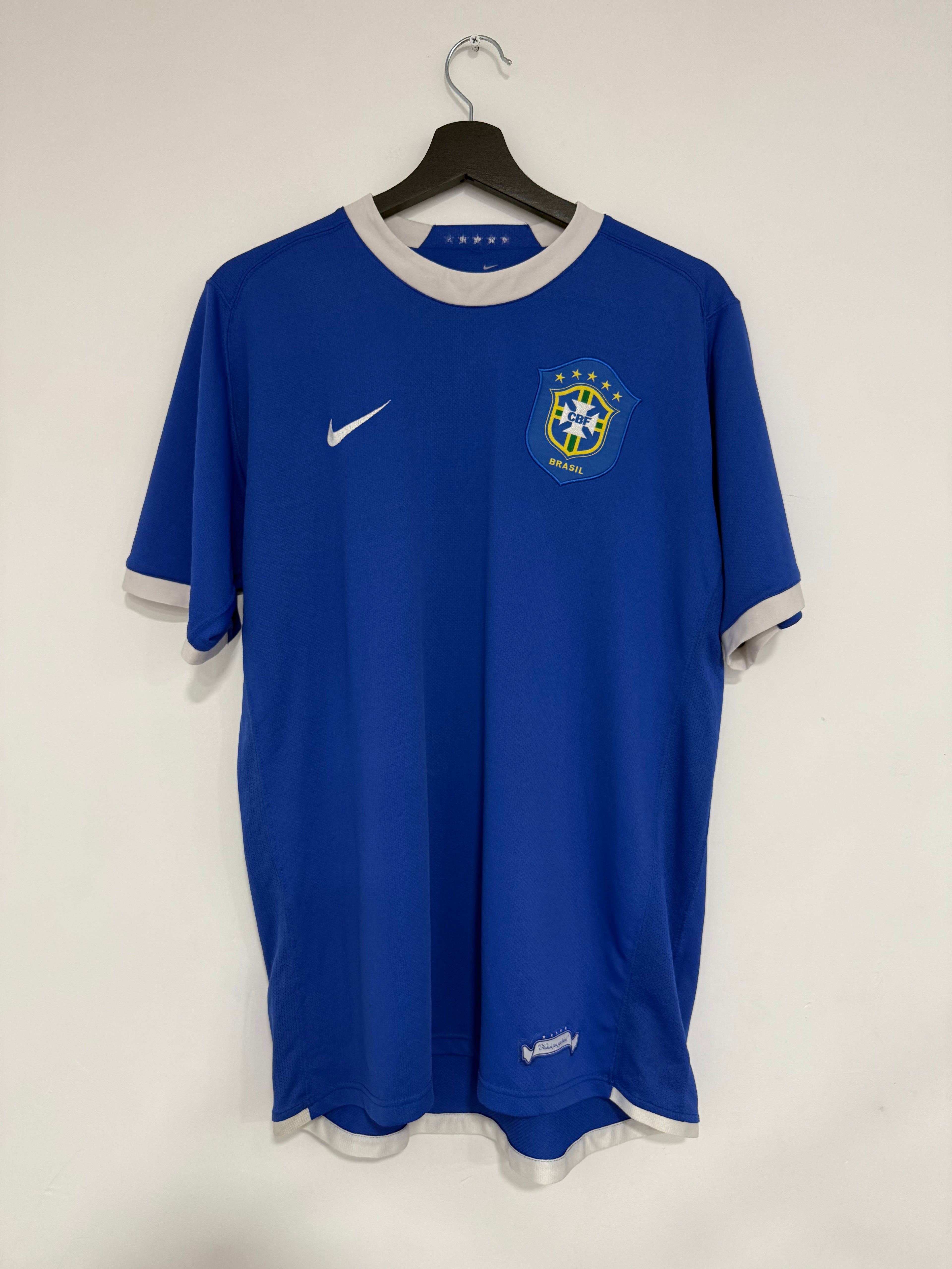 Nike Brasile 2006-08 Maglia Away (L)