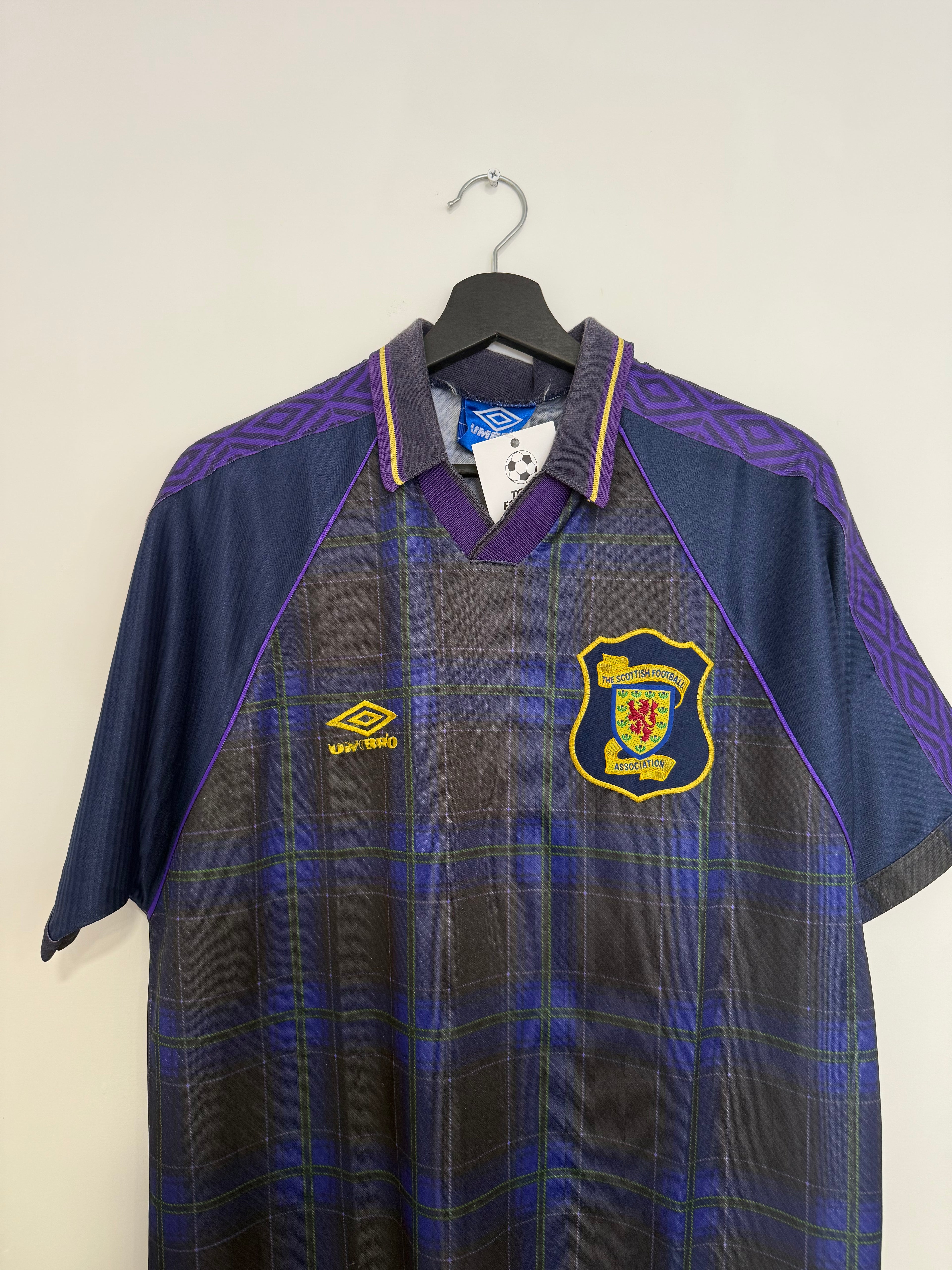 Umbro Scozia 1994-96 Maglia Home (L)